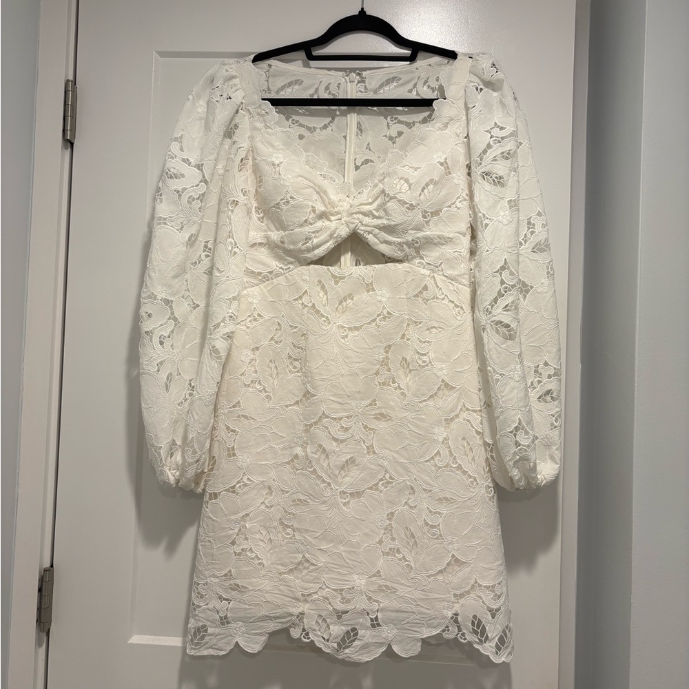 Jenny Yoo White Dress - Picture 4 of 6